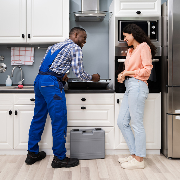 what kind of warranty do you offer on your cooktop repair services in Anacoco Louisiana